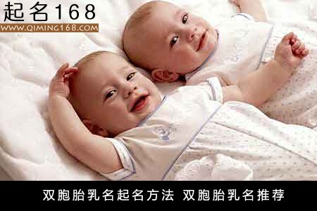 双胞胎乳名起名方法 双胞胎乳名推荐