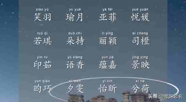 50个杨柳依依的好名字，是给孩子起名的宝典