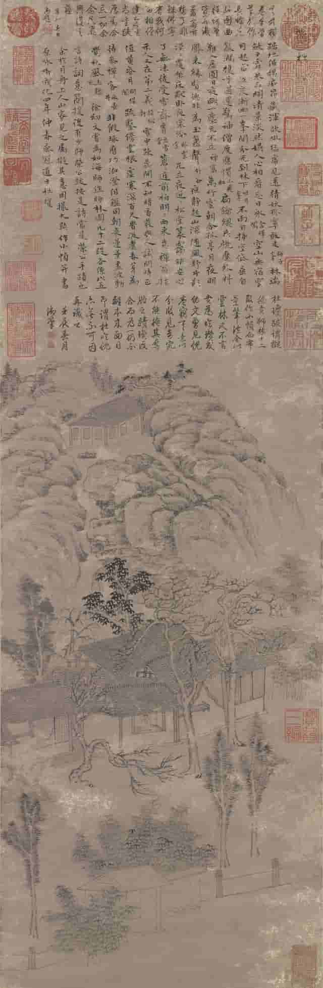 元代倪瓒画过的狮子林，680岁生日快乐