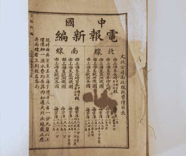 《1852铁血中华》中的“千里传音”——电报
