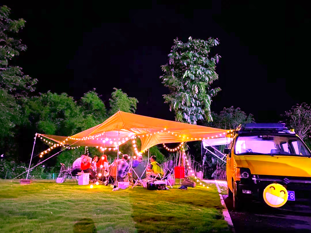 【自驾游攻略】初秋的第一场露营,邂逅花山汽车旅游营地,我们一起去“野”吧!