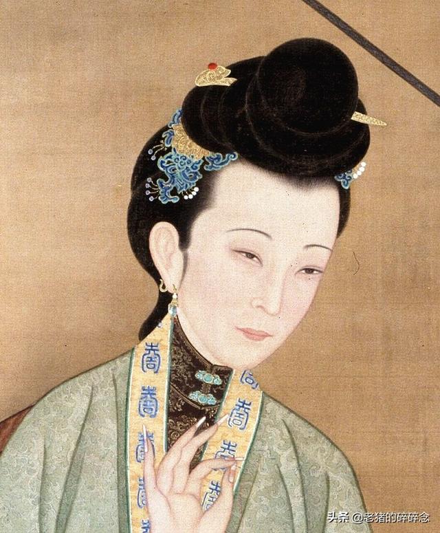 这组美女图是雍正皇帝的心头好,一直被秘藏于圆明园深宫之中