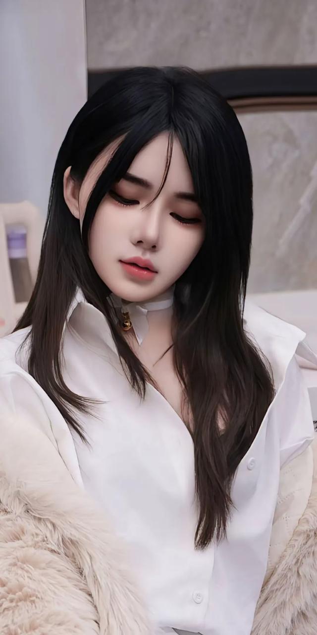 模特美女林月月:厨房中温馨的萌妹风写真