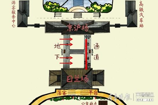 全了!省内唯一一站两场的高铁站曲阜东该怎么乘车?