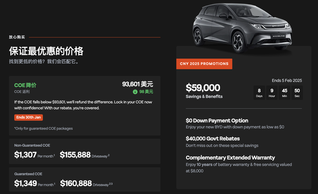 2024年比亚迪超越丰田,成为新加坡年销量最高的汽车品牌!