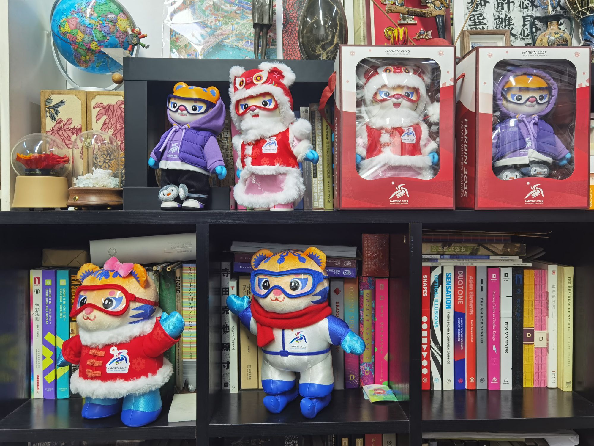 尔滨,有惊喜丨你能分清“两只老虎”谁是“滨滨”,谁是“妮妮”吗?