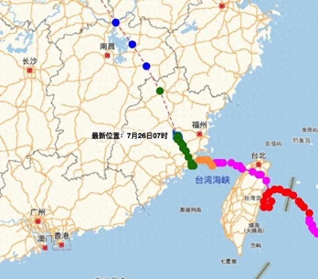 “格美”预计今天傍晚进入江西,多趟列车有调整!