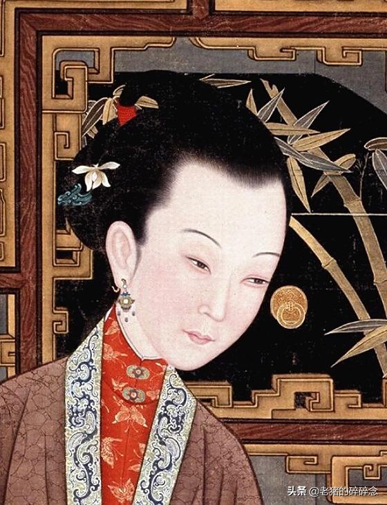 这组美女图是雍正皇帝的心头好,一直被秘藏于圆明园深宫之中