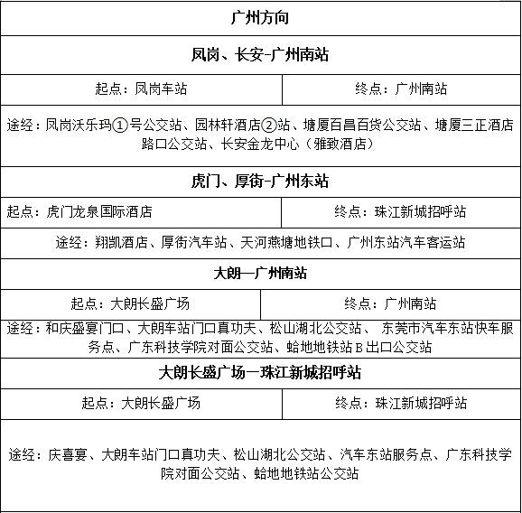 价格亲民!东莞新增2条商旅快线,9座客车直达广深!