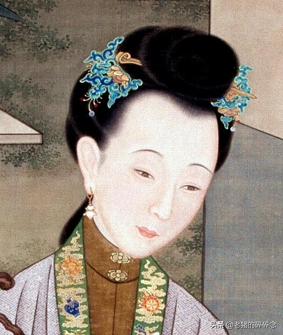 这组美女图是雍正皇帝的心头好,一直被秘藏于圆明园深宫之中