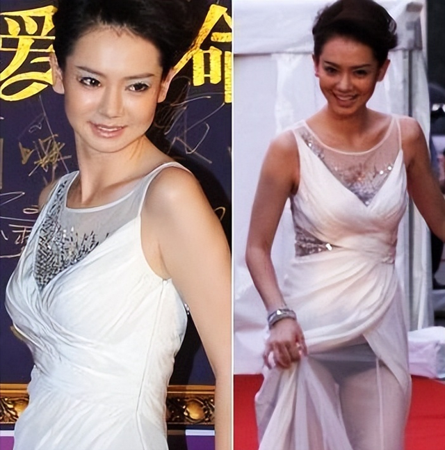 肩带崩断、裙底露底裤,15位女星红毯“大泄春光”,太尴尬了