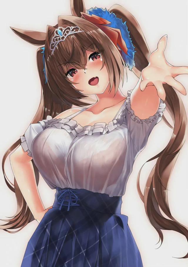 人物插画|画师かわい,大眼萌妹,兽耳,大胸,丰腴