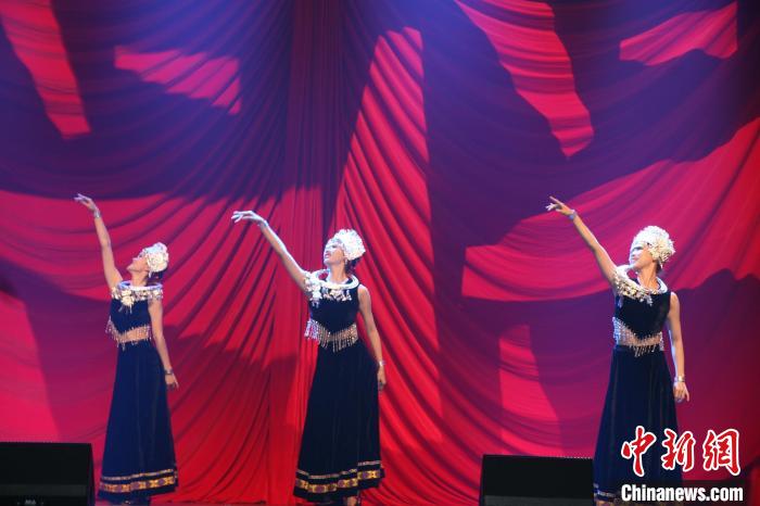 中国广西艺术团在悉尼市政府农历新年文艺汇演中大放异彩