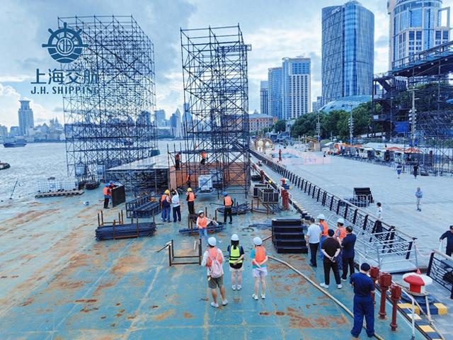 长江内河甲板船大件运输租赁|二手平板驳船出售价格