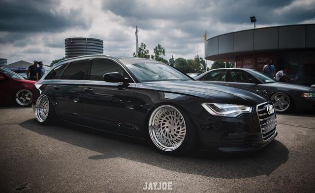 40多万的车改出160万的感觉,奥迪A6 Avant黑武士帅过自家大哥!