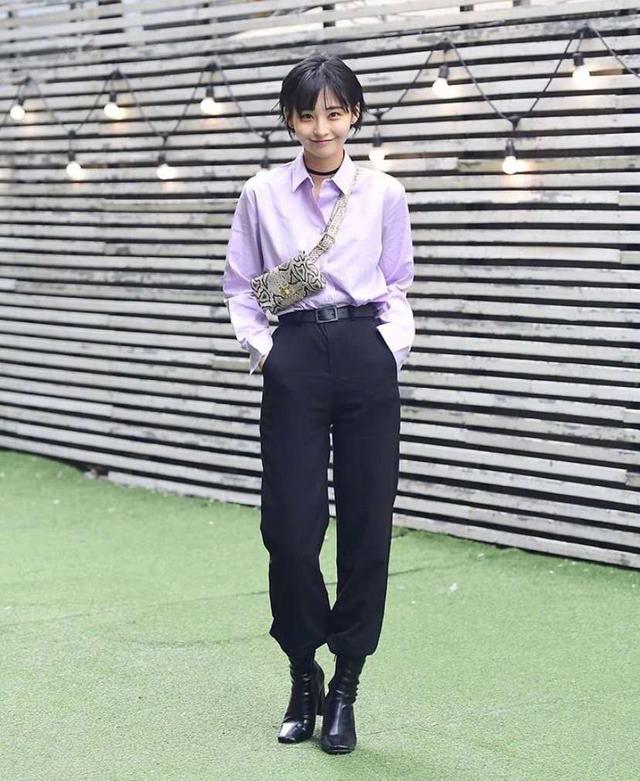 这些高人气的韩国街拍穿搭,你应该学学,简单且日常,个性还时髦