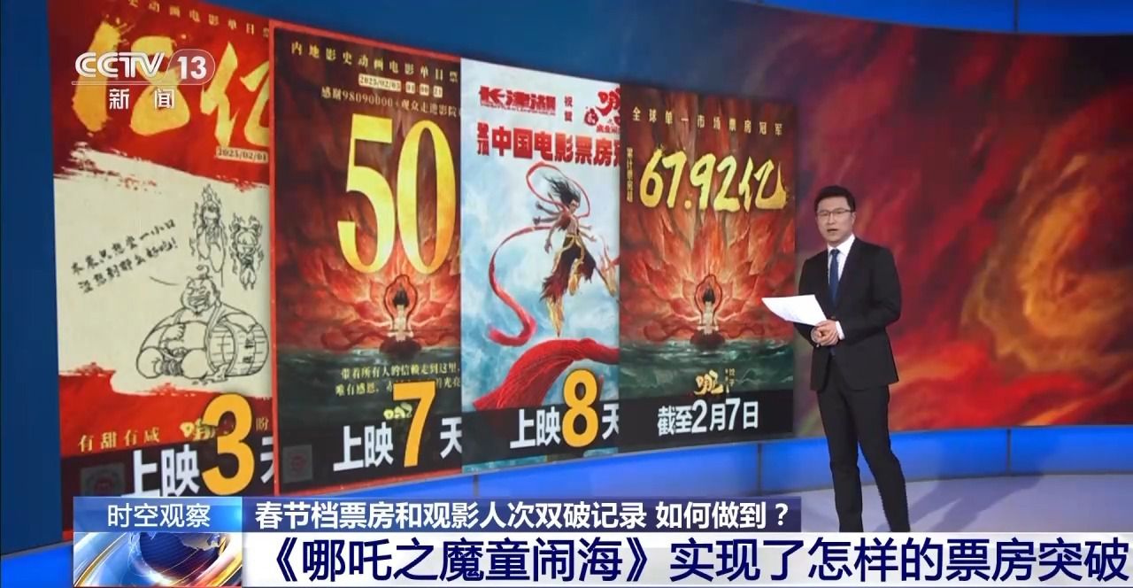 刷新中国影史!春节档票房和观影人次双破纪录