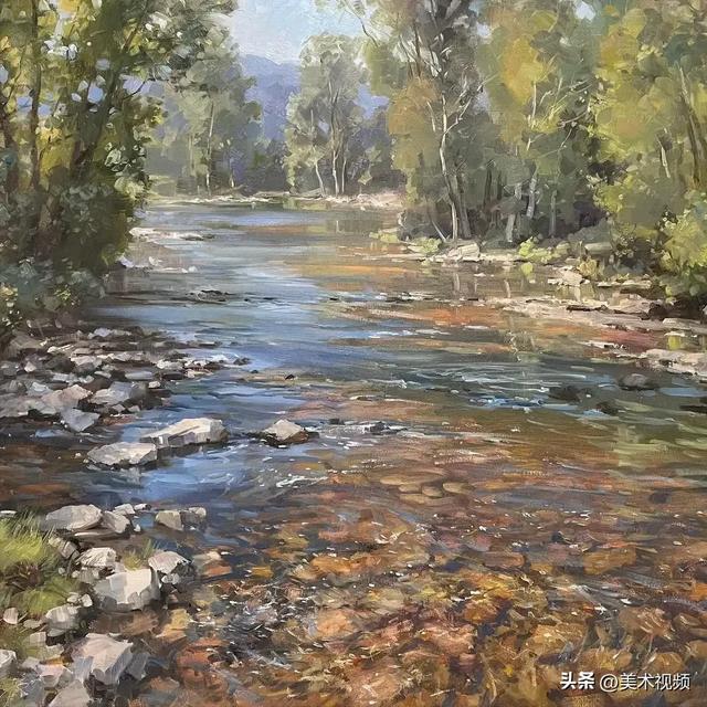 90后美女一个把油画玩出乐视感的画家