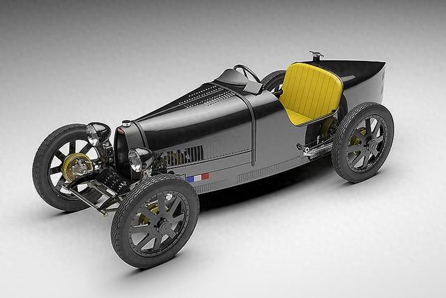 布加迪打造复古童车!小孩子的“玩具车”竟要花60万元