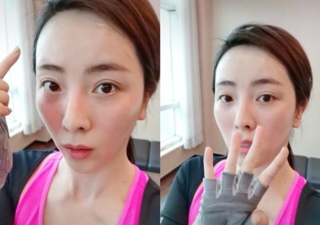 央视美女李思思好瘦,脸部没肉颧骨高耸,纸片身材麻杆儿腿引热议