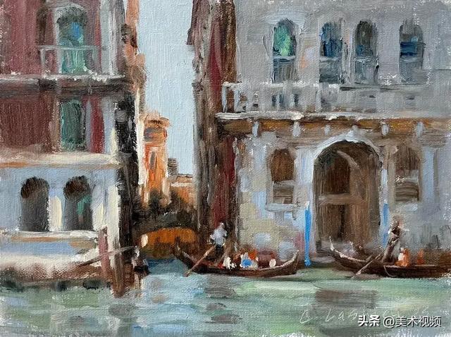 90后美女一个把油画玩出乐视感的画家