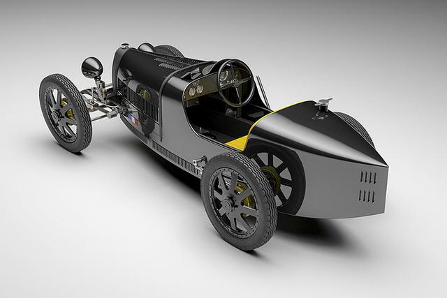 布加迪打造复古童车!小孩子的“玩具车”竟要花60万元