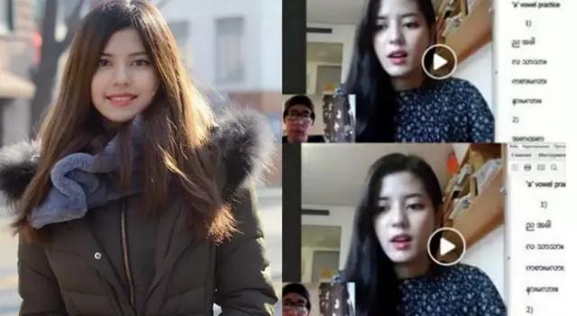 国外缅语美女老师走红网络，网友：这样的老师请再来一打