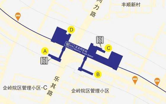 哪个站离家更近?小南带你打卡16号线车站