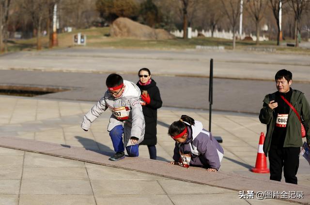山西临汾:长城小勇士 赛道竞风流