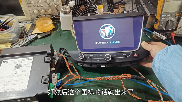 别克通用系列主机如何搭建测试平台,我们来看下如何接线