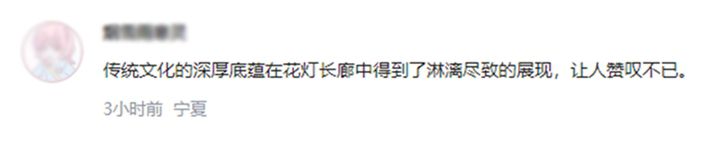 为了这条花灯长廊,网友们纷纷作起了诗!