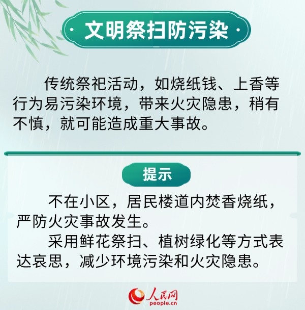 清明假期健康提示 重点预防6方面