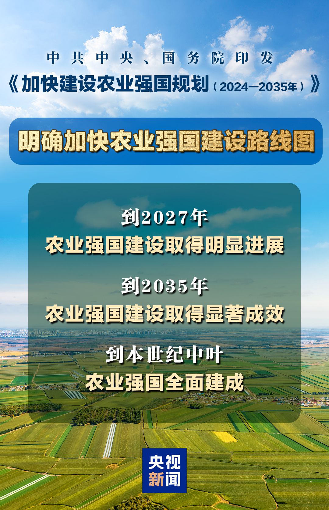 重磅规划发布！如何梯次推进农业强国建设 专家解读