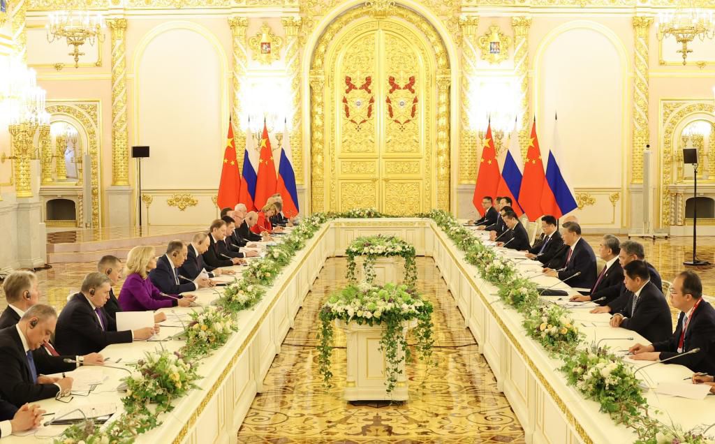 高清大图 - 习近平主席访问俄罗斯 为中俄关系发展注入新动能