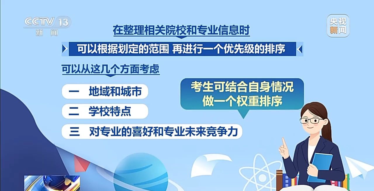 海量学校和专业怎么选?出分前要做哪些准备?招办主任支招→