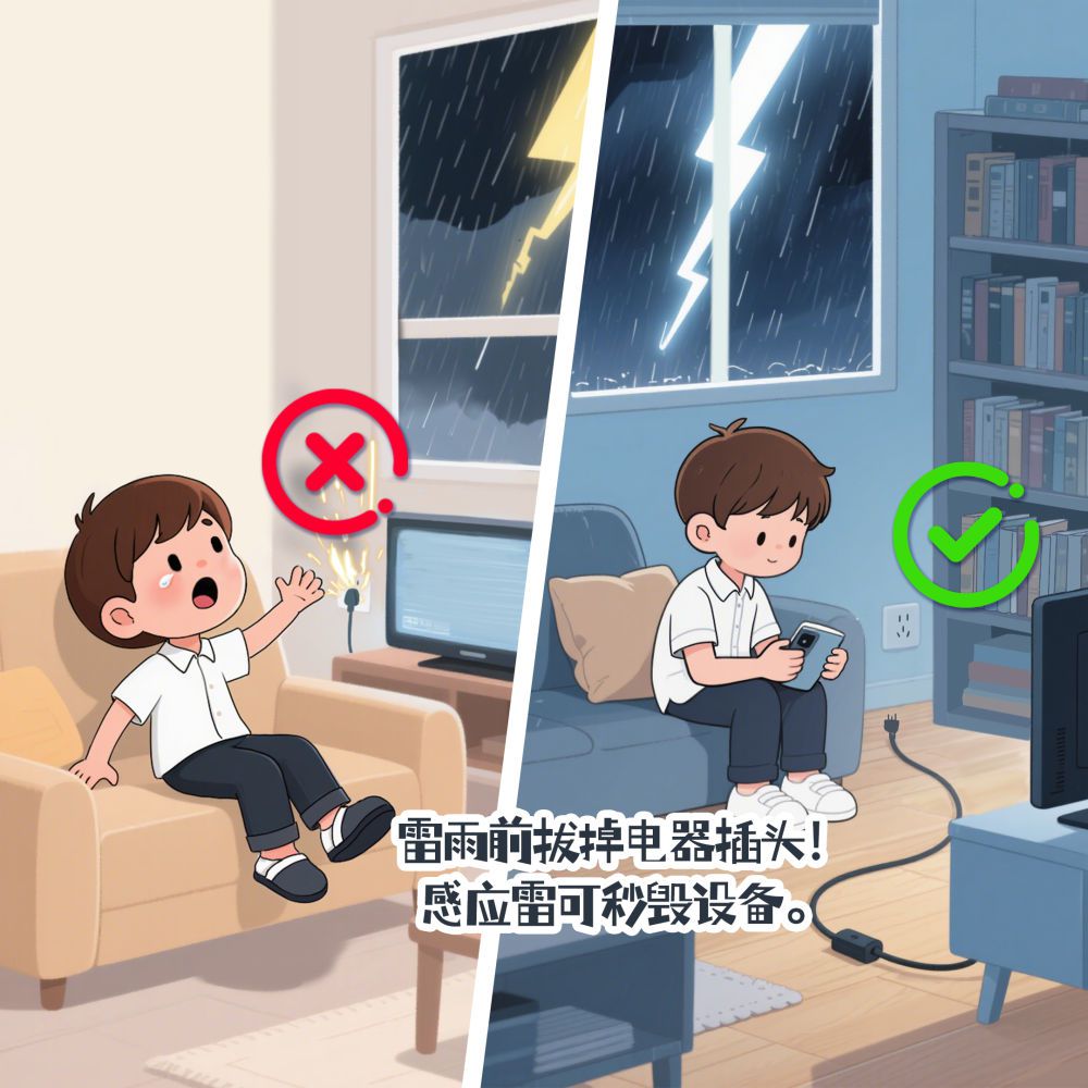 汛期来袭 快来get你的雷雨天气“安全盔甲”