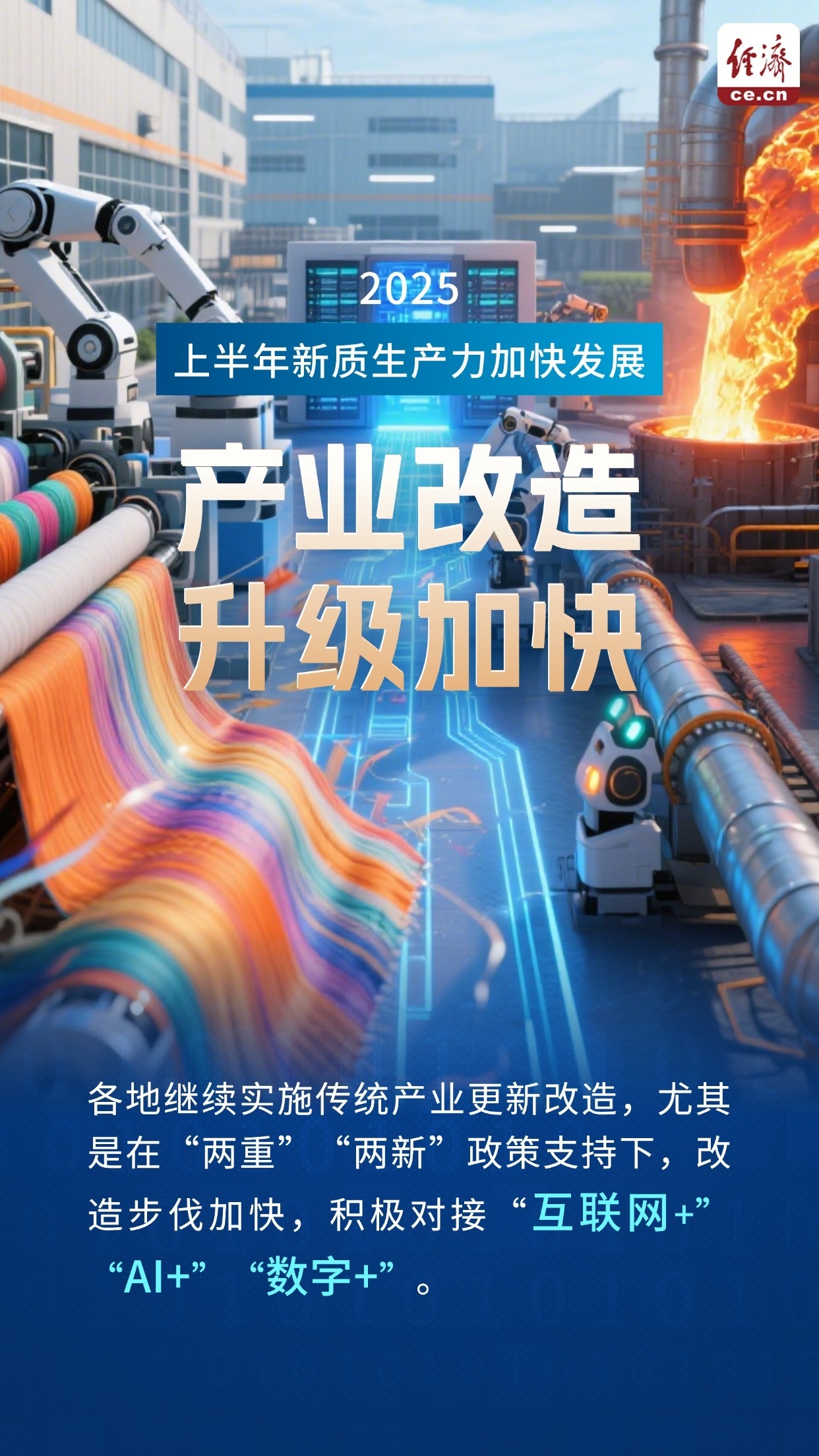 【图解】上半年新质生产力加快发展!来看5个方面进展