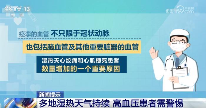 多地湿热天气持续 为何高血压患者需要特别“上心”?这份健康提示请收藏↓